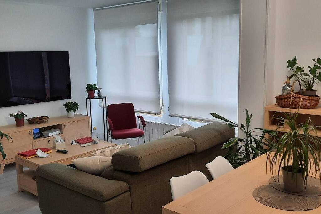 Soleado Apartamento Con Garaje Santender Kültér fotó