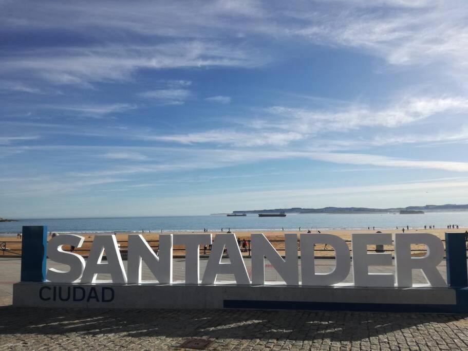Soleado Apartamento Con Garaje Santender Kültér fotó