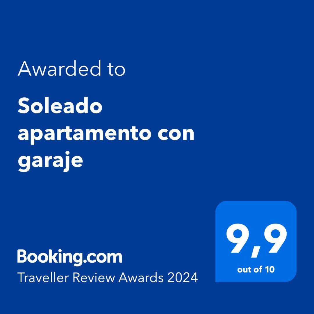 Soleado Apartamento Con Garaje Santender Kültér fotó